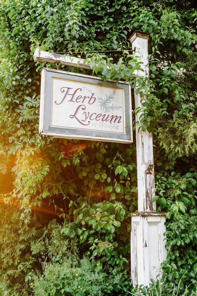 Summer wedding at The Herb Lyceum