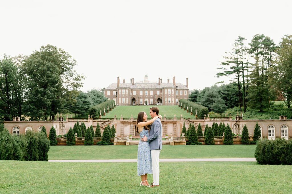 Crane Estate engagement session on Boston's North Shore 