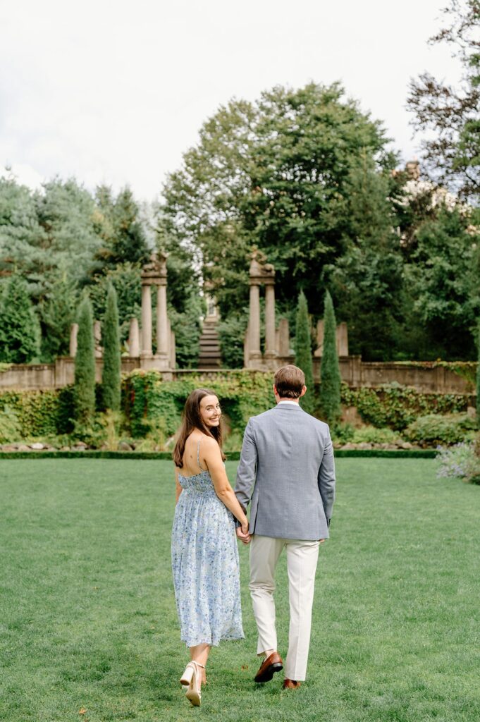 Crane Estate engagement session on Boston's North Shore 