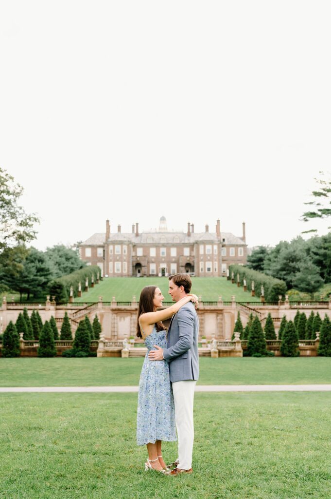 Crane Estate engagement session on Boston's North Shore 