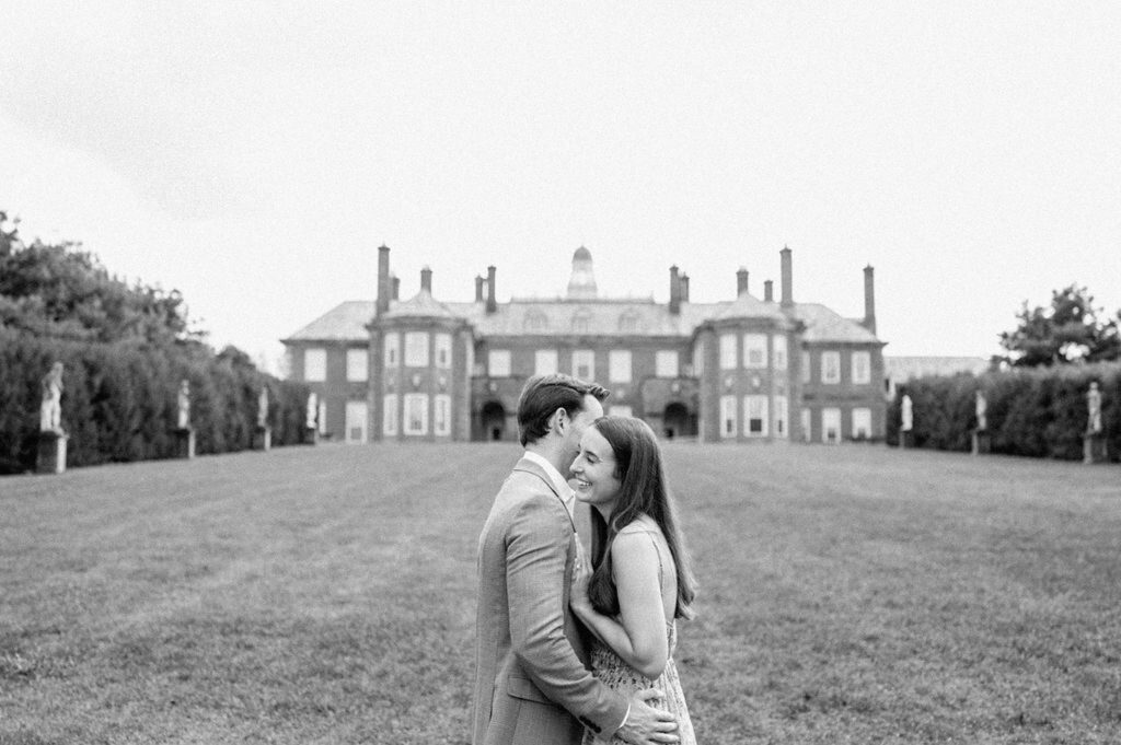 Crane Estate engagement session on Boston's North Shore 