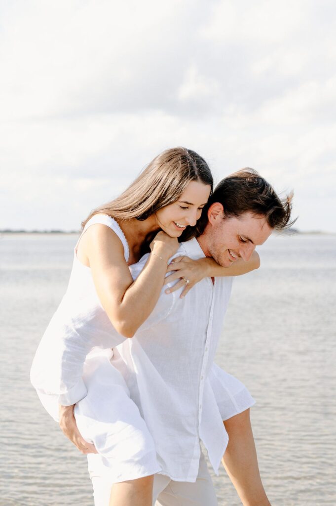 Crane Beach engagement session on Boston's North Shore 