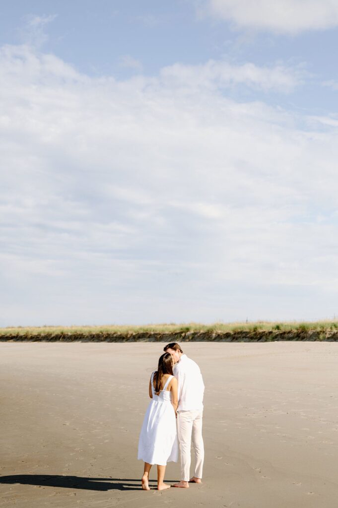 Crane Beach engagement session on Boston's North Shore 