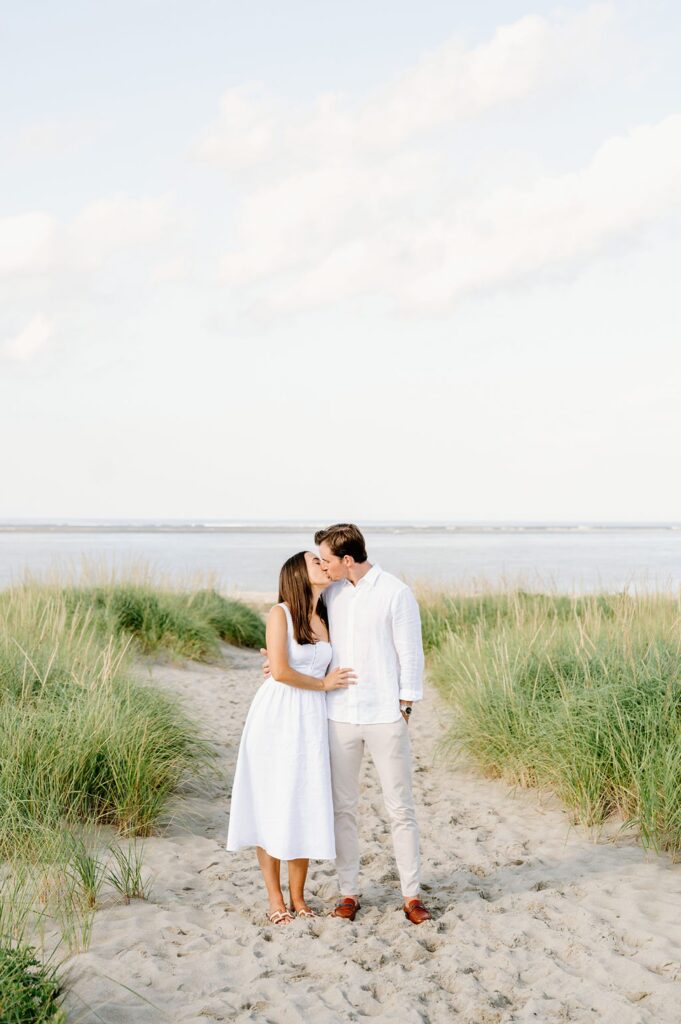 Crane Beach engagement session on Boston's North Shore 