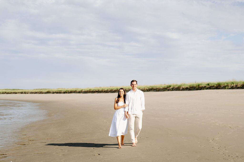 Crane Beach engagement session on Boston's North Shore 