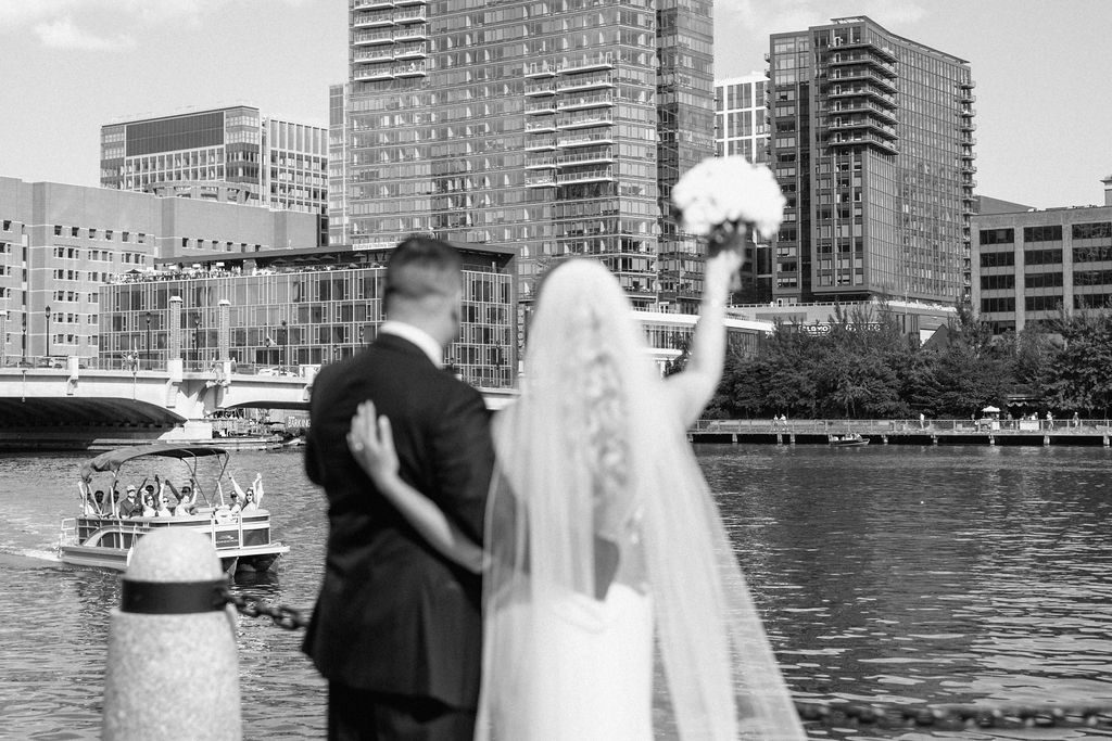 Summer InterContinental Boston Hotel Wedding