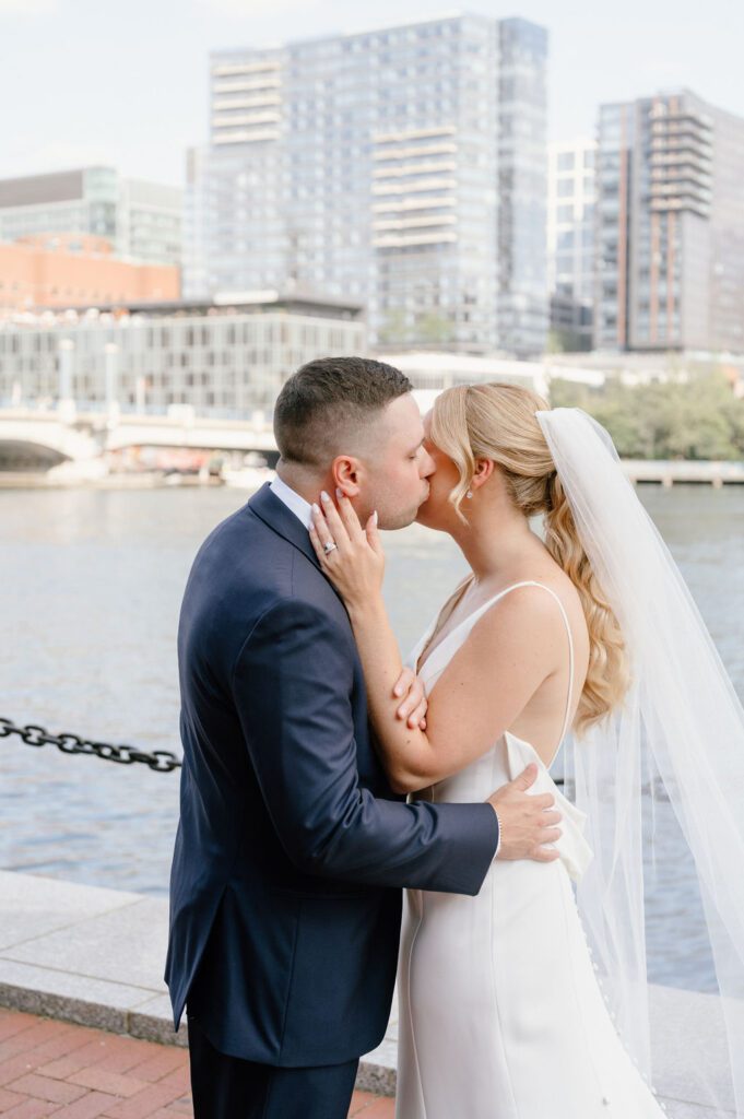 Summer InterContinental Boston Hotel Wedding