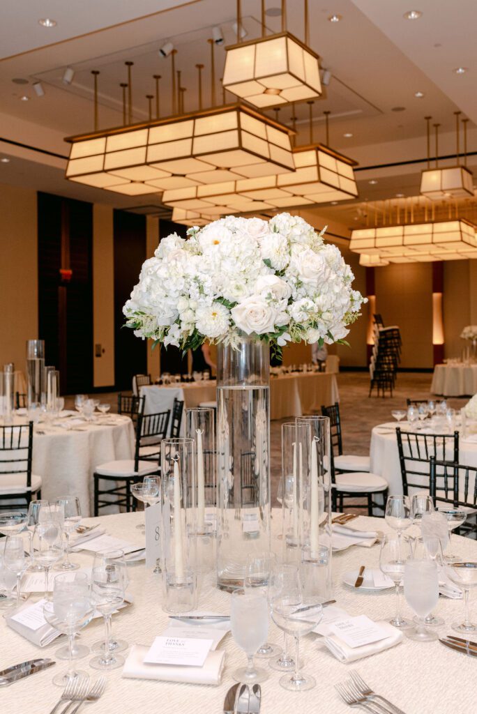 InterContinental Boston Hotel Wedding Reception Details