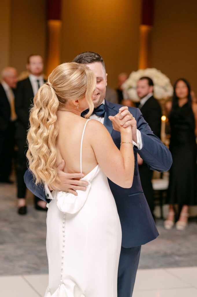 InterContinental Boston Hotel Wedding Reception