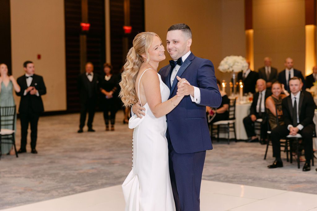InterContinental Boston Hotel Wedding Reception