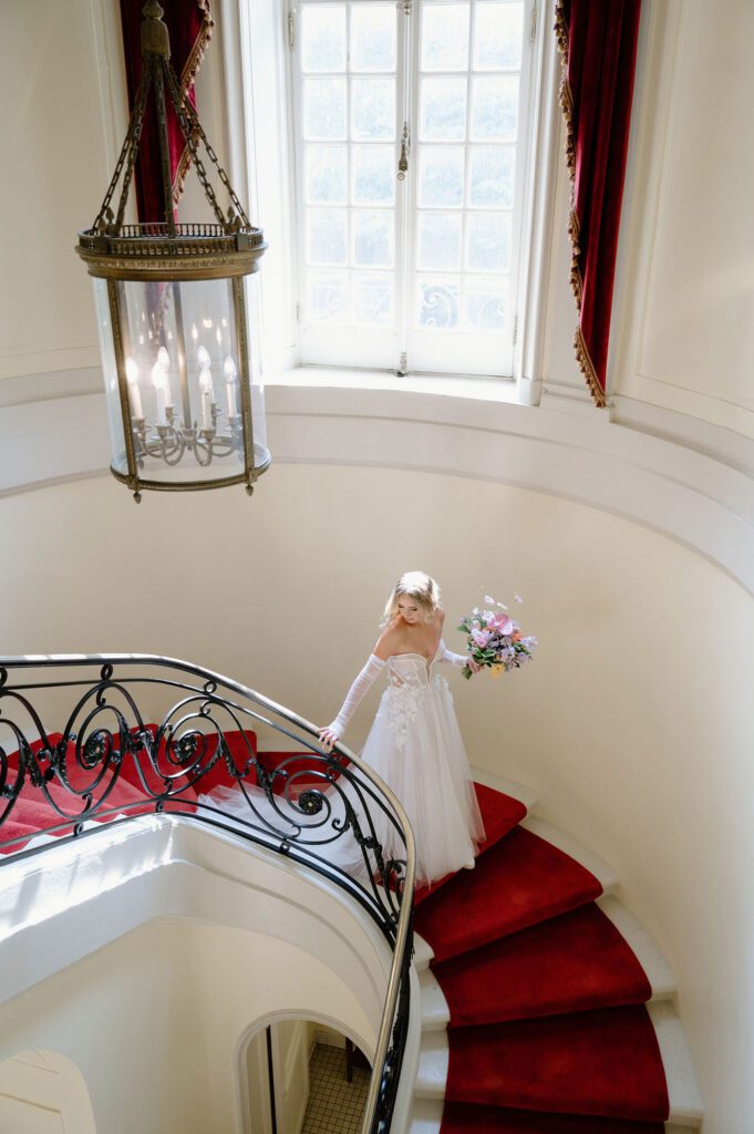 Bridal details during Glen Manor House wedding morning