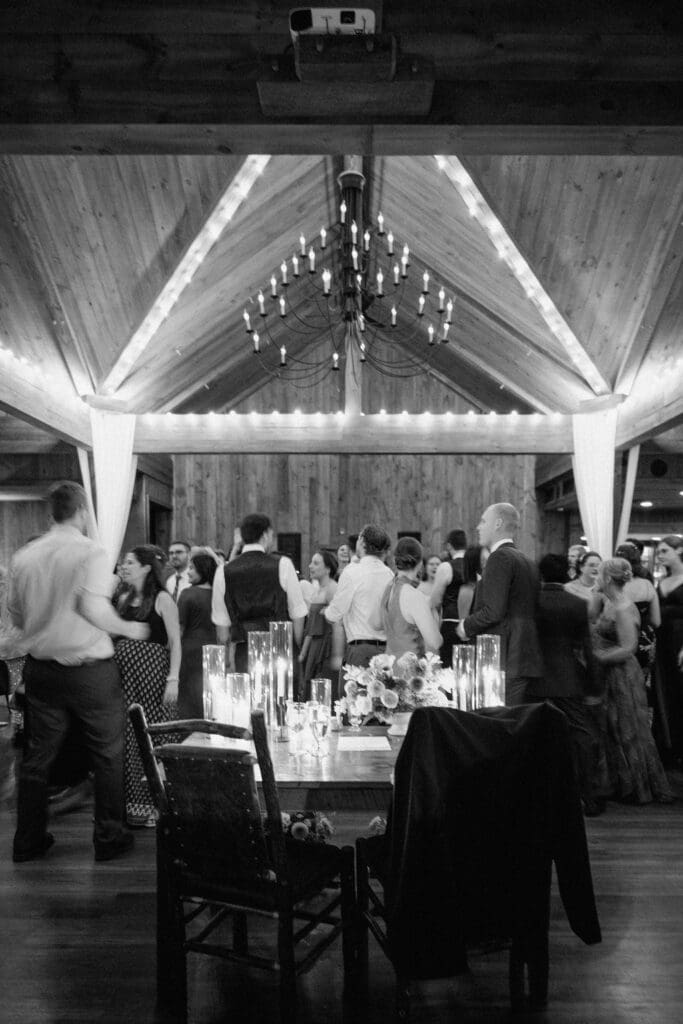 Reception at Birch Wood Vineyards wedding