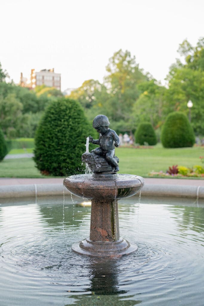 Summer portraits in the Boston Public Garden